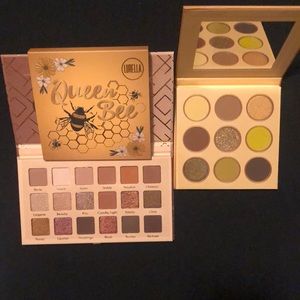 18pc eyeshadow pallet and an additional 9pc eyeshadow pallet both brand new